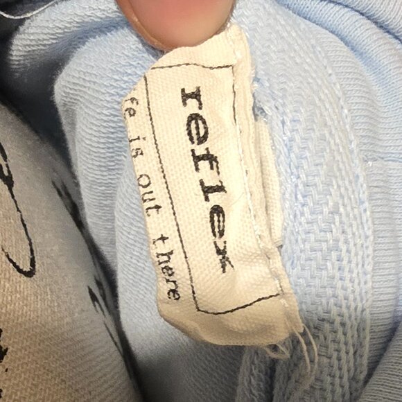 Light Blue Reflex Hoodie - Picture 3 of 4